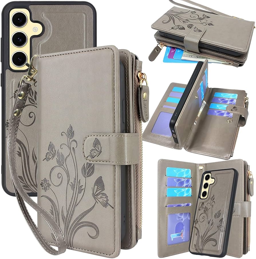 Samsung Galaxy S24 ケース付き Galaxy S24 ケース 純正 手帳型 スマートビュー ウォレット Smart View